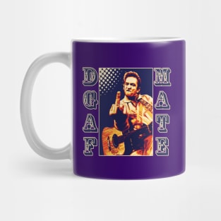 Johnny Cash - DGAF MATE Mug